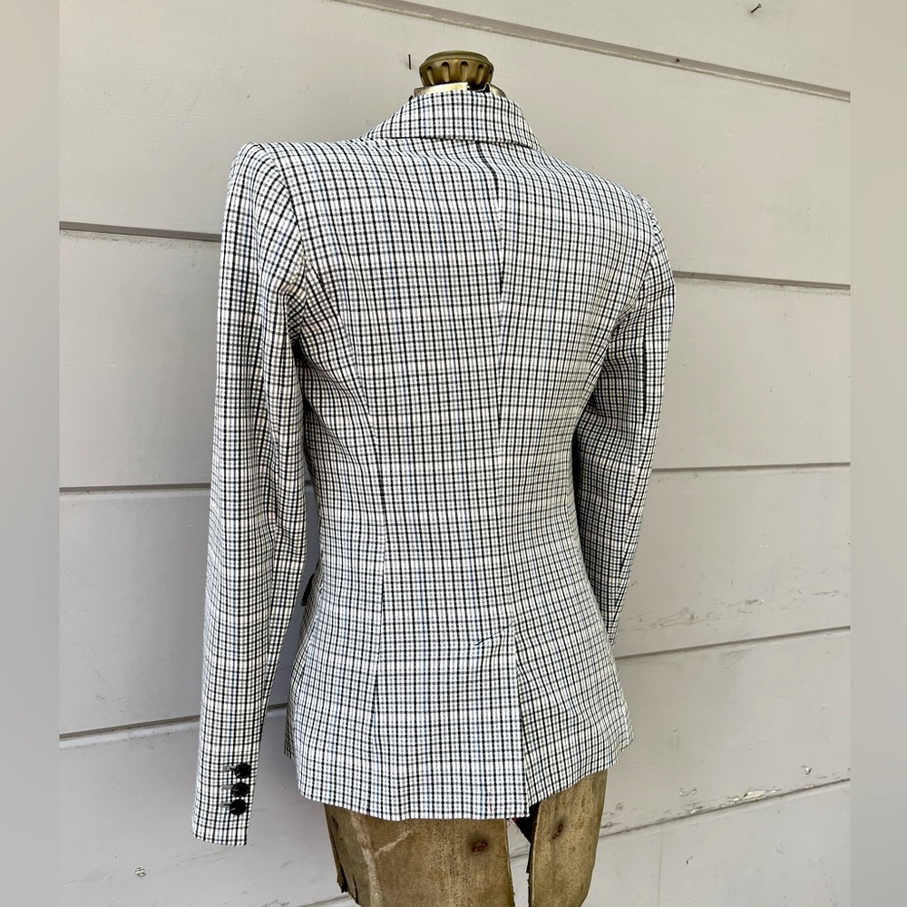 NWT, A Sweet NEW DAY blue and gray plaid Blazer..  Size 2-4 - Picture 5 of 9